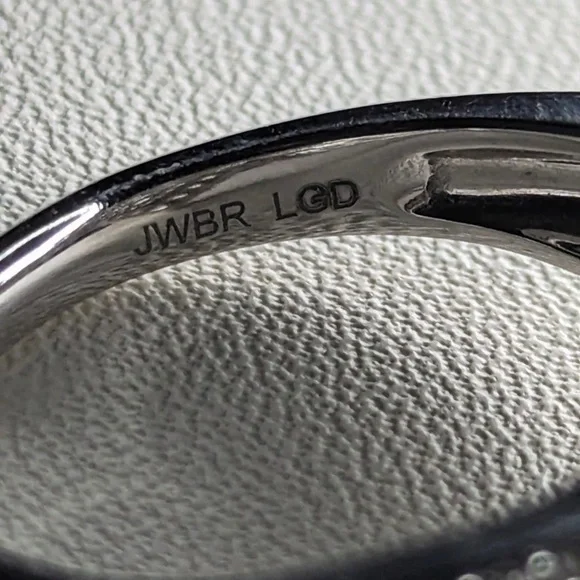 White gold fashion ladies size 7 brand new 3/8cctw diamonds - Picture 7 of 7